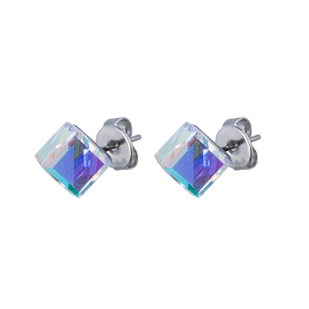 Пусеты Fiore Luna, Crystal AB, SWE0127/2 AB S